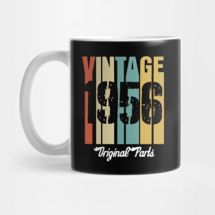 Vintage 1956 Original Parts Retro Vintage Birthday Gifts 64s Mug